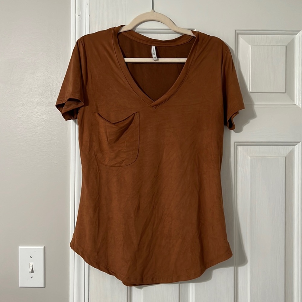 Z Supply velvet pocket tee